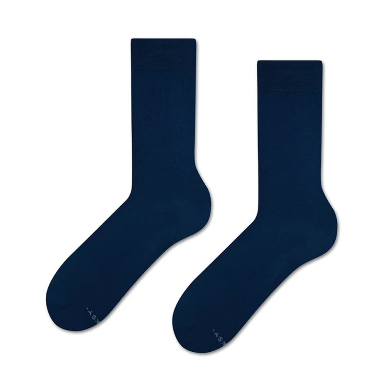 Granatowe skarpetki Basic - Deep Navy