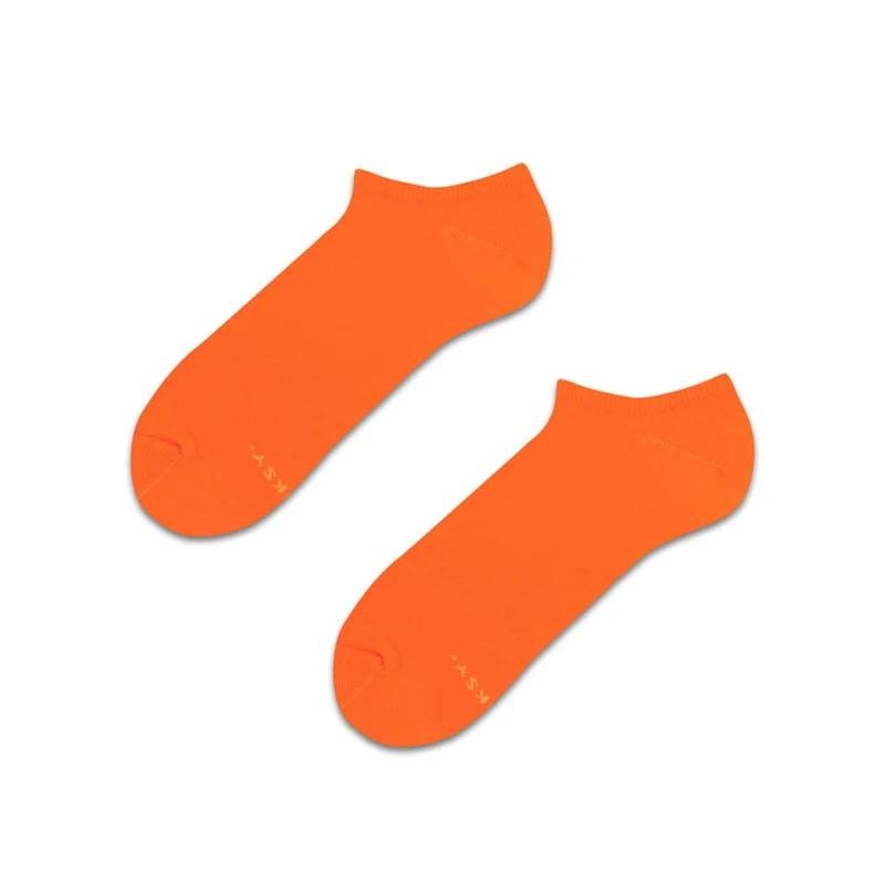 Pomarańczowe Skarpetki Stopki Basic - Orange Juice