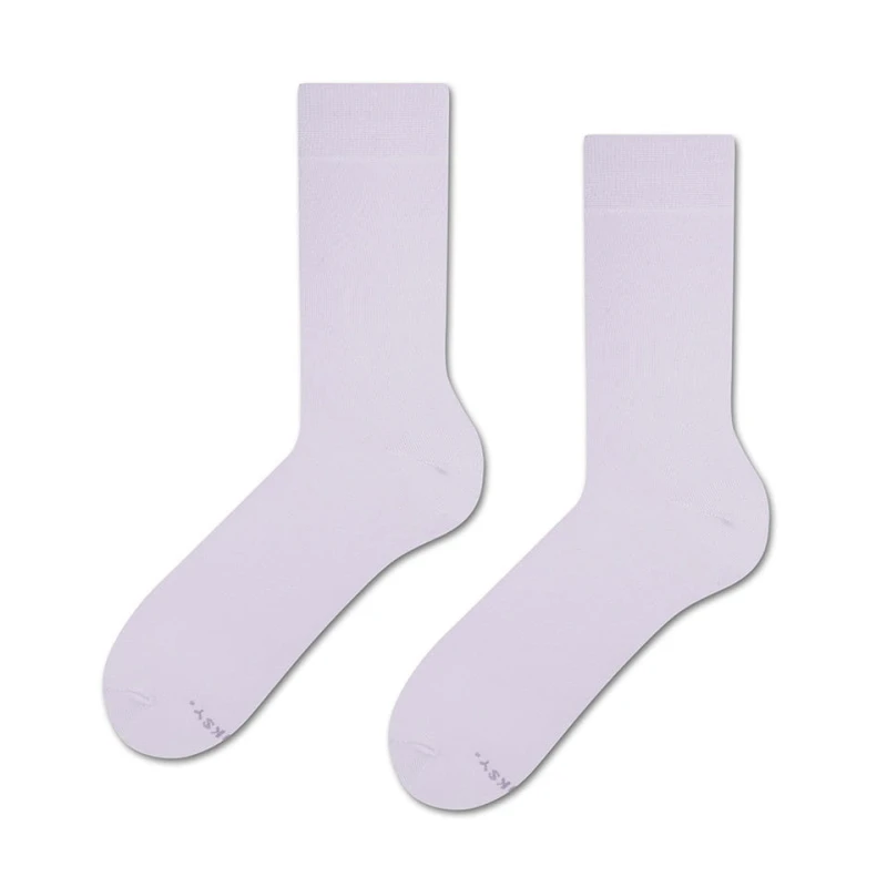 Liliowe skarpetki Basic - French Lavender