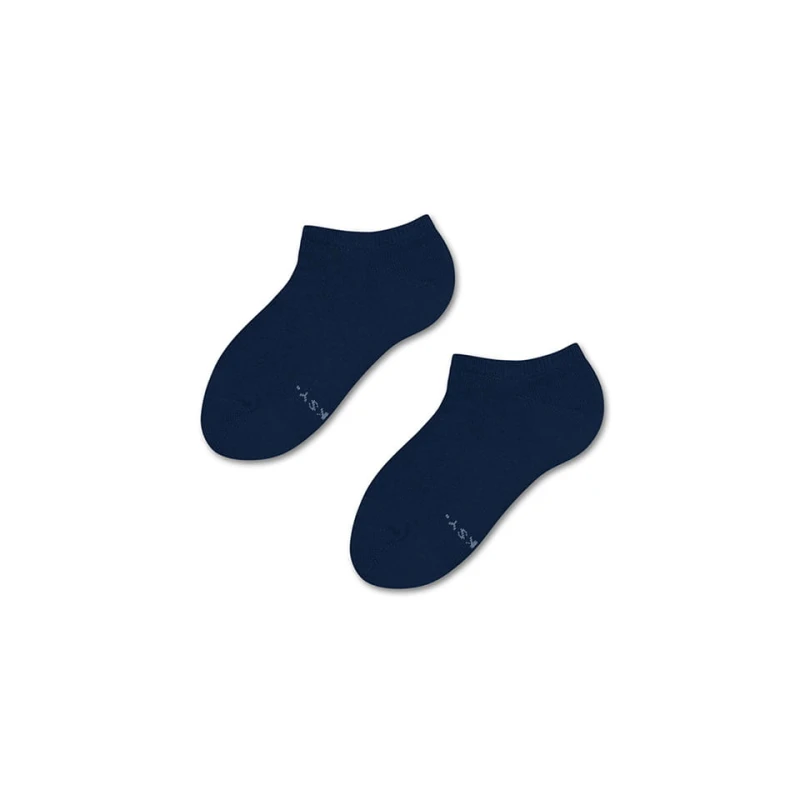 Granatowe Skarpetki Stopki dla dzieci Basic - Deep Navy