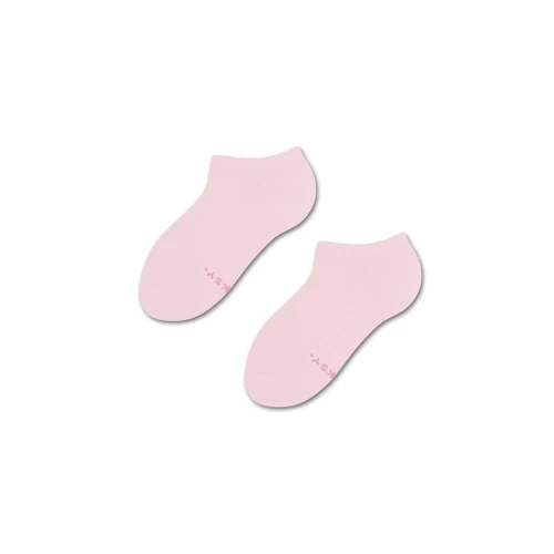 Pudrowo różowe dziecięce skarpetki Stopki Basic - Bubble Gum.