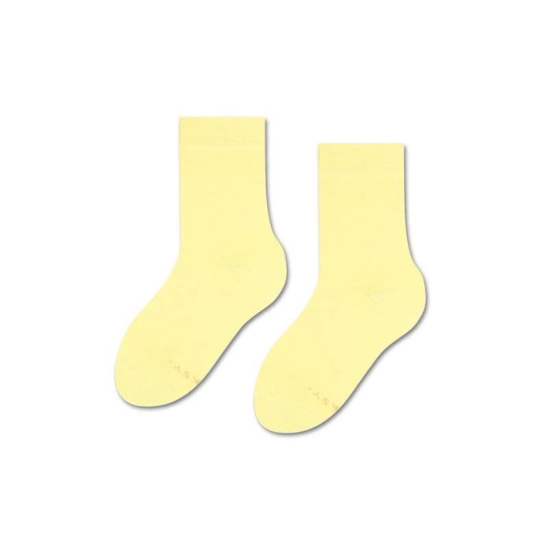 Jasnożółte skarpetki dla dzieci Basic - Banana Shake