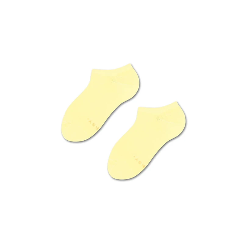 Jasnożółte Skarpetki Stopki dla dzieci Basic - Banana Shake