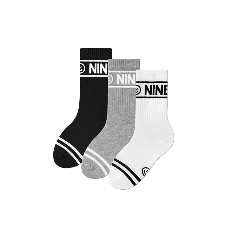 Zestaw skarpetek sportowych NINETIES CREW MONO KIDS 3 PACK