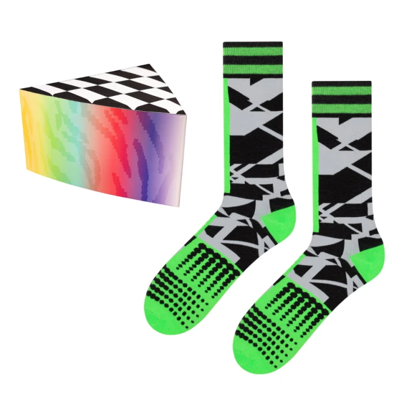 Skarpetki artystyczne  ZOOKSY x WEDZICKA x ŁUKASZ HABIERA NAWER 6TH SENSE